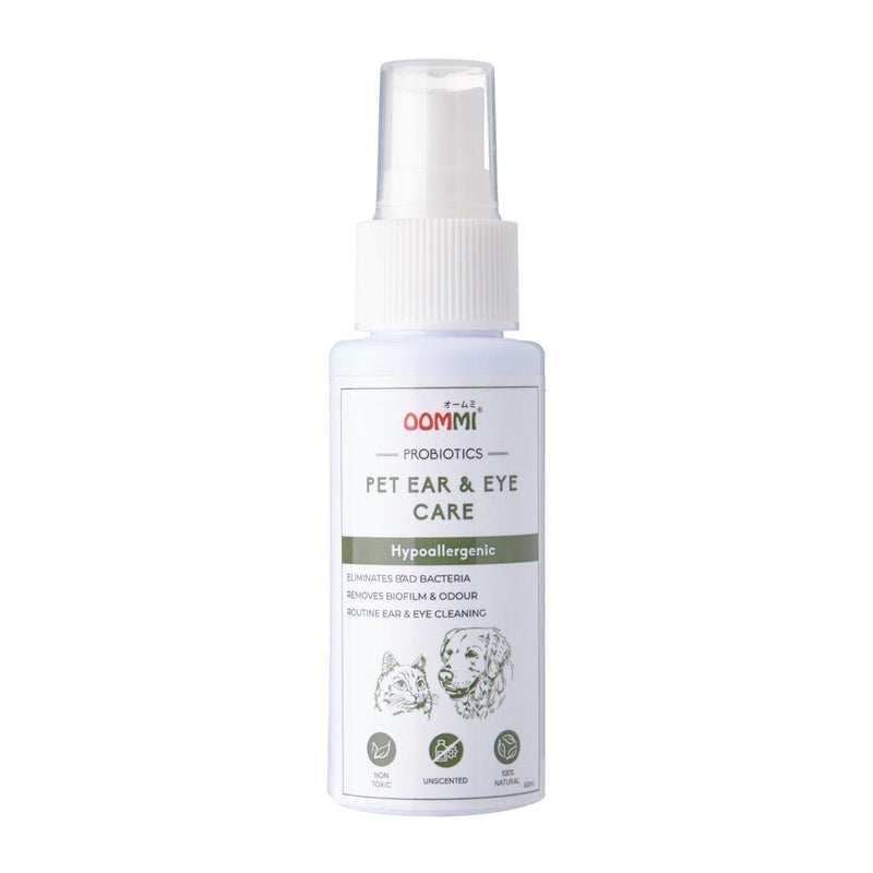 Oommi Probiotics Pet Ear and Eye Care 60ml