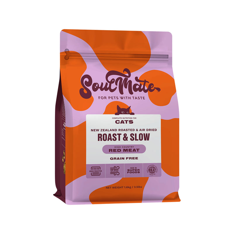 SoulMate Baked & Air Dried Cat Food - Red Meat